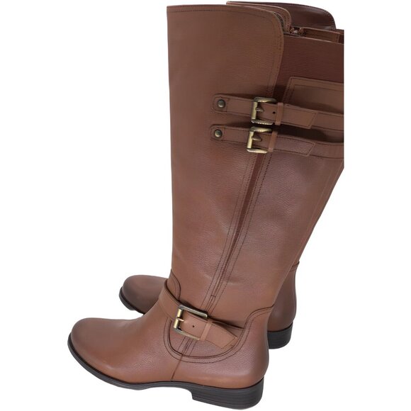 Naturalizer Brown Heeled Boots - Picture 3 of 5